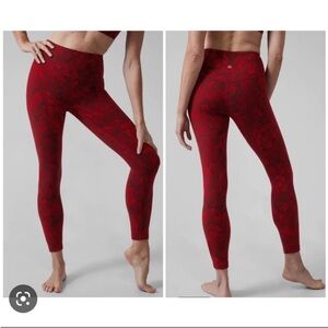 Athleta Elation textured tight leggings